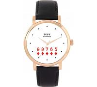 Toff London Ladies Straight Flush Poker Watch