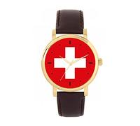 Toff London Ladies Switzerland Flag Watch