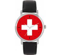 Toff London Ladies Switzerland Flag Watch
