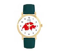 Toff London Ladies Switzerland Flag Watch