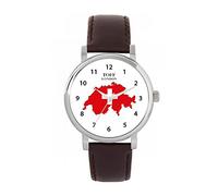 Toff London Ladies Switzerland Flag Watch