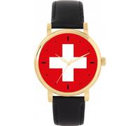 Toff London Ladies Switzerland Flag Watch