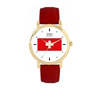 Toff London Ladies Switzerland Flag Watch