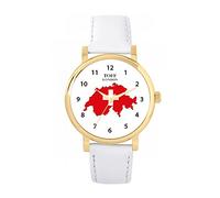 Toff London Ladies Switzerland Flag Watch