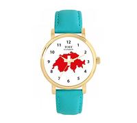 Toff London Ladies Switzerland Flag Watch