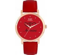 Toff London Ladies Valentine Red Be Mine Watch