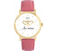 Toff London Ladies Valentine White Be Mine Watch