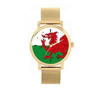 Toff London Ladies Wales Flag Watch