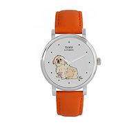 Toff London Lhasa Apso Dog Watch Ladies 38mm Case 3atm Water Resistant Custom Designed Quartz Movement Luxury Fashionable