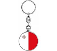 Toff London Malta Flag Keyring