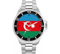 Toff London Mens Azerbaijan Flag Watch
