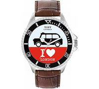 Toff London Mens Black Taxi Watch