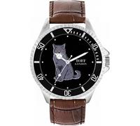 Toff London Mens Blue British Shorthair Cat Watch
