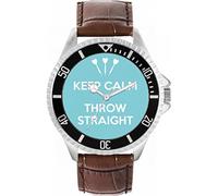 Toff London Mens Blue Keep Calm Throw Straight Watch