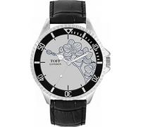 Toff London Mens Blue Orchid Flower Watch