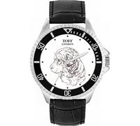 Toff London Mens Caucasian Shepherd Dog Sketch Watch