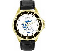 Toff London Mens Greece Flag Watch