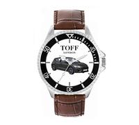 Toff London Mens Grey Small Car Watch