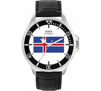 Toff London Mens Iceland Flag Watch