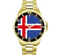 Toff London Mens Iceland Flag Watch