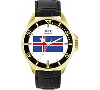 Toff London Mens Iceland Flag Watch