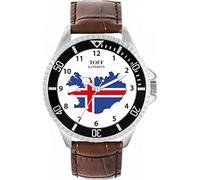 Toff London Mens Iceland Flag Watch