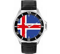Toff London Mens Iceland Flag Watch