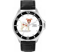 Toff London Mens Jack Russell Dog Watch