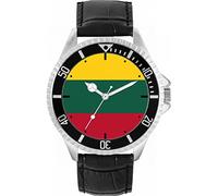 Toff London Mens Lithuania Flag Watch
