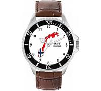 Toff London Mens Norway Flag Watch