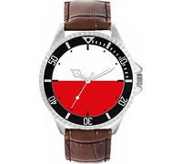 Toff London Mens Poland Flag Watch