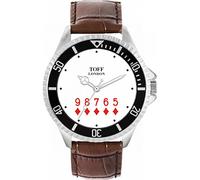 Toff London Mens Straight Flush Poker Watch