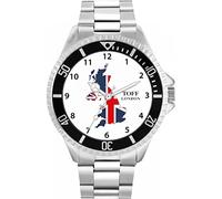 Toff London Mens United Kingdom Flag Watch