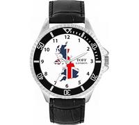 Toff London Mens United Kingdom Flag Watch