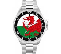 Toff London Mens Wales Flag Watch