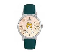 Toff London New Year Champagne Watch Ladies 38mm Case 3atm Water Resistant Custom Designed Quartz Movement Luxury Fashionable