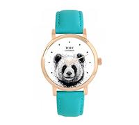 Toff London Panda Watch Ladies 38mm Case 3atm Water Resistant Custom Designed Quartz Movement Luxury Fashionable