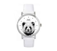 Toff London Panda Watch Ladies 38mm Case 3atm Water Resistant Custom Designed Quartz Movement Luxury Fashionable