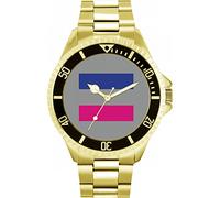 Toff London Pride Androgynous Flag Mens Wrist Watch 42mm Case Custom Design