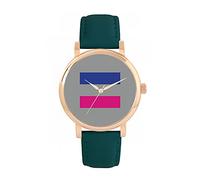 Toff London Pride Androgynous Flag Watch Ladies 38mm Case 3atm Water Resistant Custom Designed Quartz Movement Luxury Fashionable