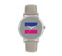 Toff London Pride Androgynous Flag Watch Ladies 38mm Case 3atm Water Resistant Custom Designed Quartz Movement Luxury Fashionable