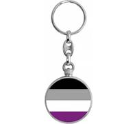 Toff London Pride Asexual Flag Keyring