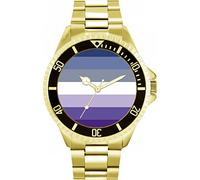 Toff London Pride Butch Flag Mens Wrist Watch 42mm Case Custom Design
