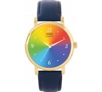 Toff London Pride Ombre Arabic Numerals Watch Ladies 38mm Case 3atm Water Resistant Custom Designed Quartz Movement Luxury Fashionable