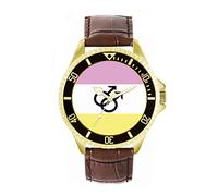 Toff London Pride Twink Flag Mens Wrist Watch 42mm Case Custom Design