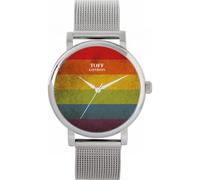 Toff London Pride Vintage Rainbow Watch Ladies 38mm Case 3atm Water Resistant Custom Designed Quartz Movement Luxury Fashionable