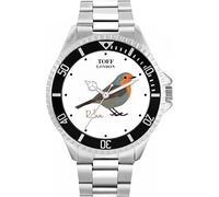 Toff London Robin Bird Mens Wrist Watch 42mm Case Custom Design