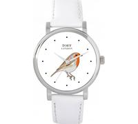 Toff London Robin Bird Watch Ladies 38mm Case 3atm Water Resistant Custom Designed Quartz Movement Luxury Fashionable