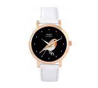 Toff London Robin Bird Watch Ladies 38mm Case 3atm Water Resistant Custom Designed Quartz Movement Luxury Fashionable