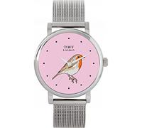 Toff London Robin Bird Watch Ladies 38mm Case 3atm Water Resistant Custom Designed Quartz Movement Luxury Fashionable